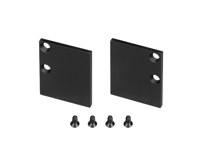 Комплект заглушек WALL-2228 BLACK (Arlight, Металл)
