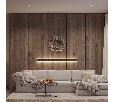 Профиль WALL-2575-DUAL-2000 ANOD BLACK (Arlight, Алюминий)