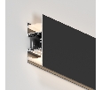 Профиль WALL-2575-DUAL-2000 ANOD BLACK (Arlight, Алюминий)