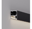 Профиль WALL-2228-2000 ANOD BLACK (Arlight, Алюминий)