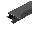 Профиль СEIL-S18-SHADOW-SIDE-3000 BLACK (Arlight, Алюминий)