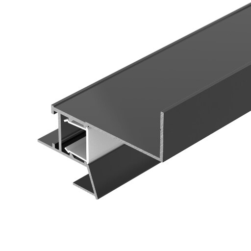 Профиль СEIL-S18-SHADOW-SIDE-3000 BLACK (Arlight, Алюминий) 047639