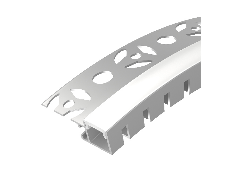 Профиль FANTOM-BENT-W12-TOP-EDGE-2000 ANOD (Arlight, Алюминий)