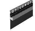 Профиль ARH-PLINTUS-50-FANTOM-3000 BLACK (Arlight, Алюминий)