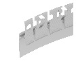 Профиль PLINTUS-FANTOM-BENT-H20-SIDE-2000 WHITE (Arlight, Алюминий)