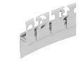 Профиль PLINTUS-FANTOM-BENT-H20-SIDE-2000 WHITE (Arlight, Алюминий)