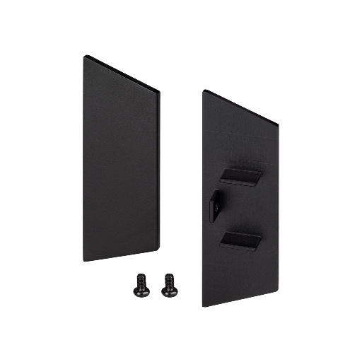 Заглушка WALL-2575 BLACK глухая (Arlight, Металл) 052361