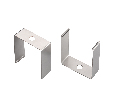 Держатель LINE-5050-DUAL (Arlight, Металл)