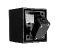 Светильник садово-парковый Feron.ONE DH014-P,на стену, GU10 220-240V, черный пластик