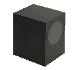 Светильник садово-парковый Feron.ONE DH050-P,на стену, GU10 220-240V, черный пластик