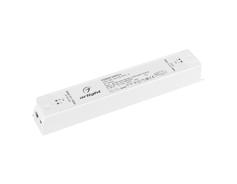 Блок питания ARV-SP-24120-PFC-A (24V, 5A, 120W) (Arlight, IP20 Пластик, 5 лет)