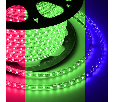 Лента светодиодная 220В, SMD5050, 60 LED/м, RGB, 13х8мм, без установочного набора, IP67 NEON-NIGHT