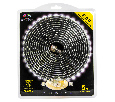 Лента светодиодная 220В, SMD5050, 14,4Вт/м, 60 LED/м, Холодный белый, 13х8мм, 100м, с кабелем питания, IP67 NEON-NIGHT