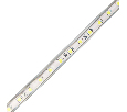 Лента светодиодная 220В, SMD5050, 14,4Вт/м, 60 LED/м, Холодный белый, 13х8мм, 100м, с кабелем питания, IP67 NEON-NIGHT