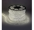 Лента светодиодная 220В, SMD5050, 14,4Вт/м, 60 LED/м, Холодный белый, 13х8мм, 100м, с кабелем питания, IP67 NEON-NIGHT