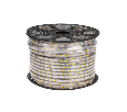 Лента светодиодная 220В, SMD5050, 14,4Вт/м, 60 LED/м, Холодный белый, 13х8мм, 100м, с кабелем питания, IP67 NEON-NIGHT