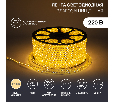 Лента светодиодная 220В, SMD3014, 240 LED/м, Теплый белый, 6,5x15мм, 100м, кабель питания в комплекте, IP67 NEON-NIGHT