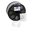 Лента светодиодная 220В, SMD2835, 60 LED/м, Холодный белый, 10х7мм, 100м, с кабелем питания, IP67 NEON-NIGHT