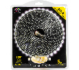 Лента светодиодная 220В, SMD2835, 60 LED/м, Холодный белый, 10х7мм, 100м, с кабелем питания, IP67 NEON-NIGHT