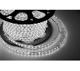 Лента светодиодная 220В, SMD2835, 60 LED/м, Холодный белый, 10х7мм, 100м, с кабелем питания, IP67 NEON-NIGHT