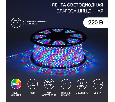 Лента светодиодная 220В, SMD2835, 60 LED/м, RGB, 10х7мм, 100м, с кабелем питания, IP67 NEON-NIGHT