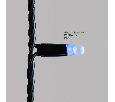 Гирлянда светодиодная Нить 20м 200 LED СИНИЙ черный каучук IP67 эффект мерцания соединяется 230В нужен блок 315-001 NEON-NIGHT