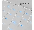 Гирлянда светодиодная Бахрома (Айсикл) 5,6x0,9м 240 LED СИНИЙ белый каучук 2,3мм IP67 эффект мерцания 230В нужен блок 315-001 NEON-NIGHT