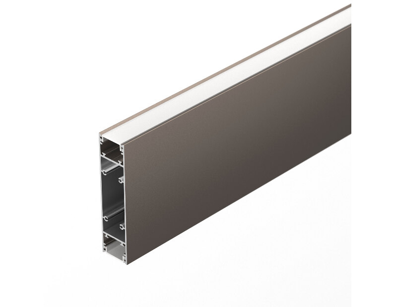 Профиль SL-LINE-25100-DUAL-2500 ROSE CHAMPAGNE (Arlight, Алюминий)