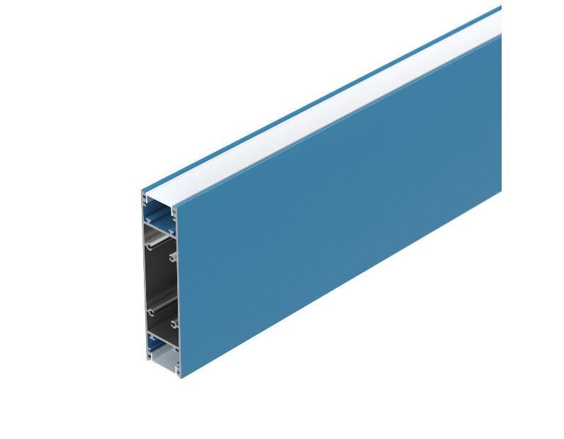 Профиль SL-LINE-25100-DUAL-2500 LIGHT BLUE (Arlight, Алюминий)