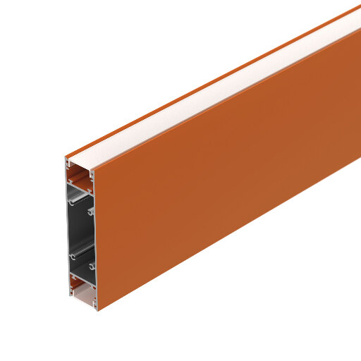 Профиль SL-LINE-25100-DUAL-2500 ORANGE (Arlight, Алюминий) 050507