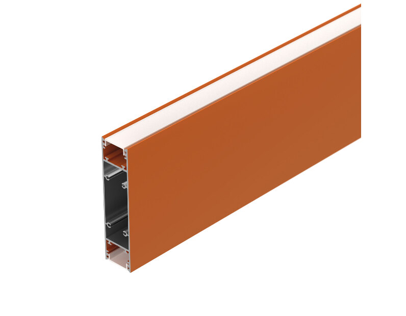 Профиль SL-LINE-25100-DUAL-2500 ORANGE (Arlight, Алюминий)