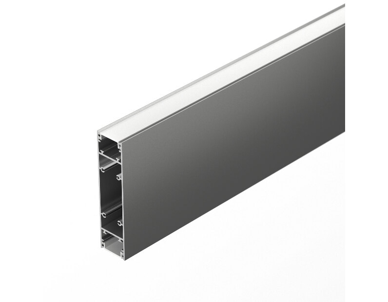 Профиль SL-LINE-25100-DUAL-2500 SILVER (Arlight, Алюминий)
