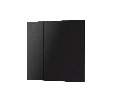 INTELLIGENT ARLIGHT Накладка панели KNX-23-2G-SUF Black (Backlightless) (IARL, IP20 Металл, 2 года)