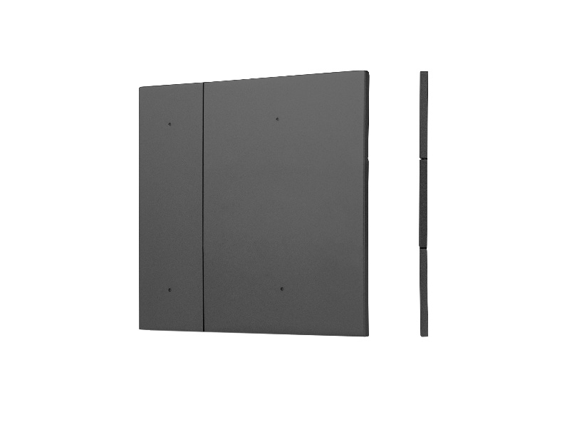 INTELLIGENT ARLIGHT Накладка панели KNX-23-2G-SUF Dark Grey (Backlightless) (IARL, IP20 Металл, 2 года)