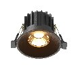 Встраиваемый светильник Technical Round DL058-12W2.7K-B