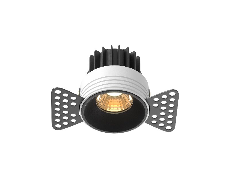 Встраиваемый светильник Technical Round DL058-7W2.7K-TRS-B