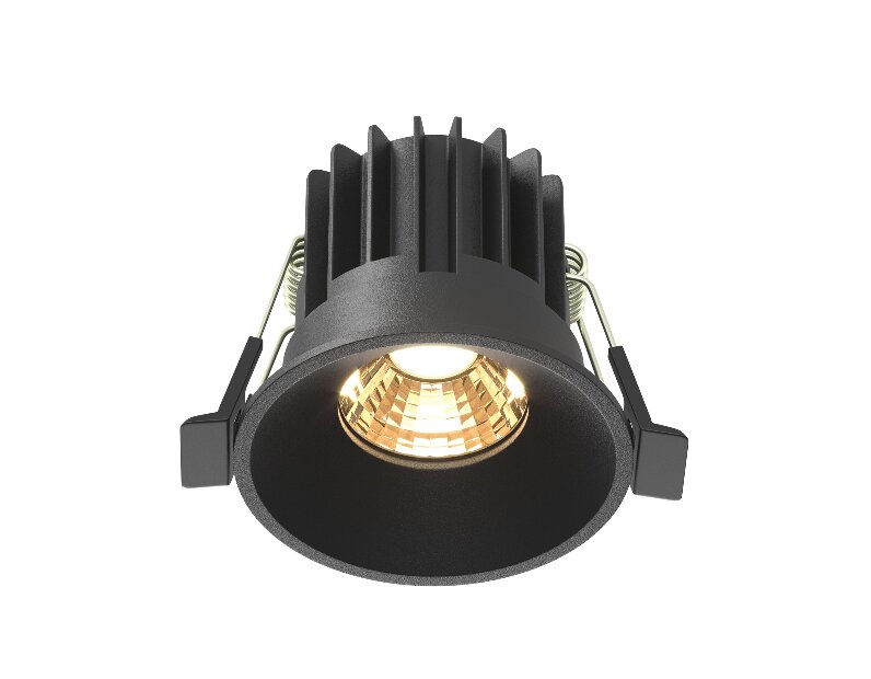 Встраиваемый светильник Technical Round DL058-7W2.7K-B