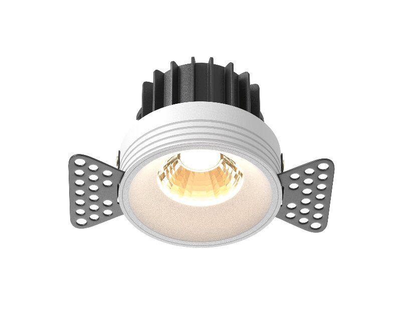 Встраиваемый светильник Technical Round DL058-12W2.7K-TRS-W