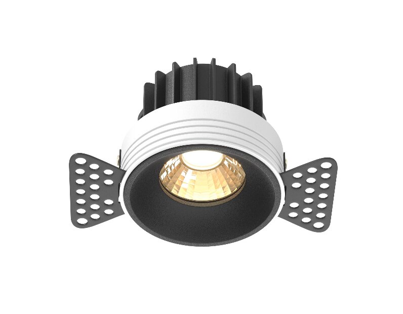 Встраиваемый светильник Technical Round DL058-12W2.7K-TRS-B