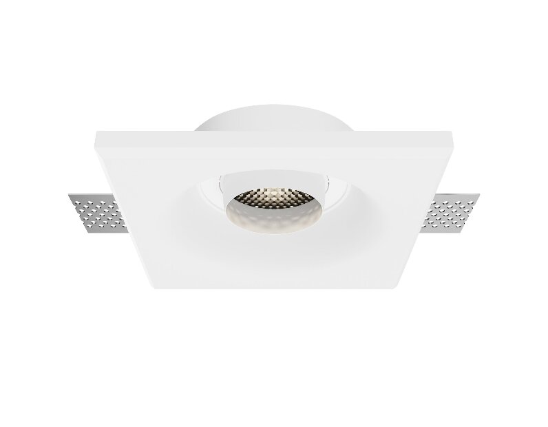 Встраиваемый светильник Technical Gyps Modern DL006-GU10-RD-W