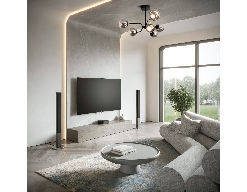 Люстра на штанге Freya Arch FR6178CL-L30B