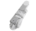 Сетевой фильтр 5-местный с/з STEKKER HM20-51-02 3x1мм2, 1,8 м, серия Optima, белый