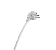 Сетевой фильтр 3-местный с/з STEKKER HM20-31-02 3x1мм2, 1,8 м, серия Optima, белый