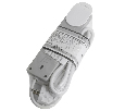 Сетевой фильтр 3-местный с/з STEKKER HM20-31-02 3x1мм2, 1,8 м, серия Optima, белый