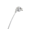 Сетевой фильтр 4-местный с/з STEKKER HM20-41-03 3x1мм2, 3 м, серия Optima, белый