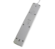 Сетевой фильтр 5-местный с/з STEKKER HM20-51-053x1мм2, 5 м, серия Optima, белый