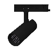 Светильник LGD-GERA-2TR-R55-10W Warm3000 (BK, 24 deg, 230V) (Arlight, IP20 Металл, 5 лет)