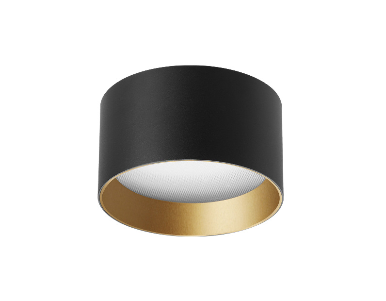 Светильник SP-BISCOTTO-R140-15W Warm3300-MIX (BK-GD, 80 deg, 230V) (Arlight, IP54 Металл, 5 лет)