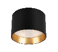 Светильник SP-BISCOTTO-R120-12W Warm3300-MIX (BK-GD, 80 deg, 230V) (Arlight, IP54 Металл, 5 лет)