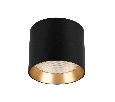 Светильник SP-BISCOTTO-R90-8W Warm3300-MIX (BK-GD, 80 deg, 230V) (Arlight, IP54 Металл, 5 лет)